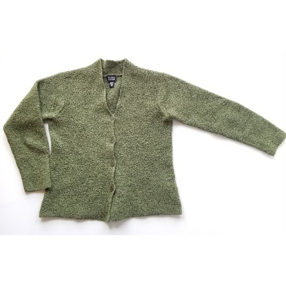 SOLD          Eileen Fisher Cashmere Blend Sweater - Picture 2 of 10